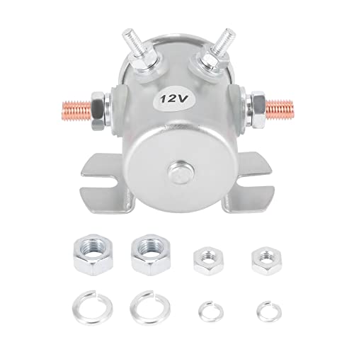 Kueohse Max 300A Dauerbetrieb Magnet Relais 12V DC Anlasser Magnet für Golf Wagen, Winde, Marine im Eile Kueohse Max 300A Dauerbetrieb Magnet Relais 12V DC Anlasser Magnet für Golf Wagen, Winde, Marine im Eile von Kueohse