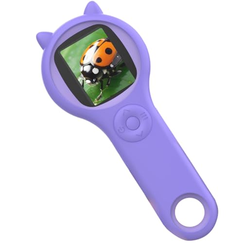 Kueohse Mikroskop für Kinder - Tragbares Digitales Handmikroskop mit Lupe für Kinder, Lehrreiches Wissenschaftsspielzeug, Lila Kueohse Mikroskop für Kinder - Tragbares Digitales Handmikroskop mit Lupe für Kinder, Lehrreiches Wissenschaftsspielzeug, Lila von Kueohse