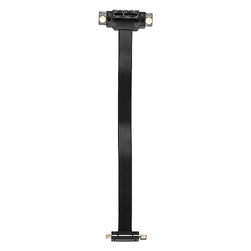 Kueohse PCIE X1 Riser Kabel Dual 90 Grad Recht Winkliges PCIe 3.0 X1 Bis X1 VerläNgerung Kabel 8 Gbit/S PCI Express 1X Riser Karte 20 cm Kueohse PCIE X1 Riser Kabel Dual 90 Grad Recht Winkliges PCIe 3.0 X1 Bis X1 VerläNgerung Kabel 8 Gbit/S PCI Express 1X Riser Karte 20 cm von Kueohse