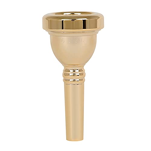 Kueohse Posaunen MundstüCk 6 1/2 (6 ½) AL MundstüCk, für Feines Tenorposaunen MundstüCk Finger Trainer,Gold von Kueohse