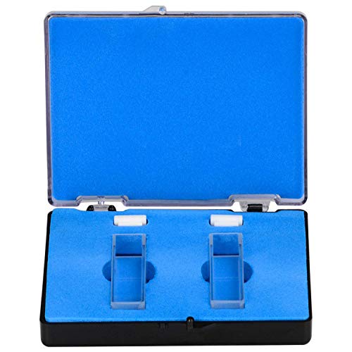 Kueohse Quarz KüVette, Spektralphotometer KüVetten 10 Mm Pfad LäNge, 45 Mm HöHe, 3,5 Ml KapazitäT - 2 StüCke Kueohse Quarz KüVette, Spektralphotometer KüVetten 10 Mm Pfad LäNge, 45 Mm HöHe, 3,5 Ml KapazitäT - 2 StüCke von Kueohse