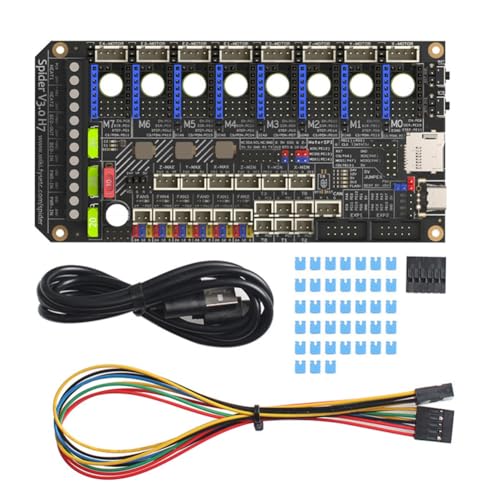 Kueohse Spider V3.0 H7 32-Bit-Motherboard-Laufwerk 24 V/48 V Stromversorgungsplatine 8 Achsen TMC5160T TMC2209 High Speed für Kueohse Spider V3.0 H7 32-Bit-Motherboard-Laufwerk 24 V/48 V Stromversorgungsplatine 8 Achsen TMC5160T TMC2209 High Speed für von Kueohse
