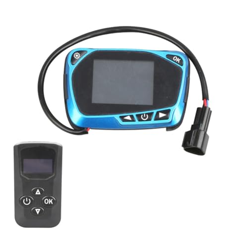 Kueohse Standheizung LCD-Display Thermostat Monitor Schalter/Fernbedienung für 5 KW/8 KW Autoheizung Standheizung Kueohse Standheizung LCD-Display Thermostat Monitor Schalter/Fernbedienung für 5 KW/8 KW Autoheizung Standheizung von Kueohse