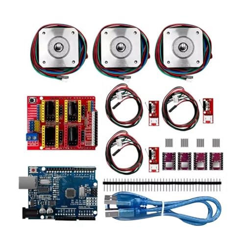 Kueohse Stepper Motor Triver Kit A4988/DRV8825 Expansion Board, NEMA17 -Kompatible Ideal für 3D -Drucker und Robotik von Kueohse