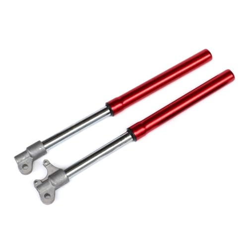 Kueohse Stoßdämpfung mit Umgedrehter Vordergabel für Motorräder, für China 47 Cc 49 Cc Mini-Motorräder, Pitbikes, Motocross-Zubehör, Rot Kueohse Stoßdämpfung mit Umgedrehter Vordergabel für Motorräder, für China 47 Cc 49 Cc Mini-Motorräder, Pitbikes, Motocross-Zubehör, Rot von Kueohse
