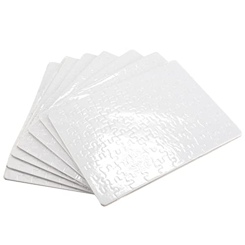 Kueohse Sublimation Leeres Puzzle 10 Teile/Los DIY A5 Puzzle für Sublimation Ink Transfer von Kueohse