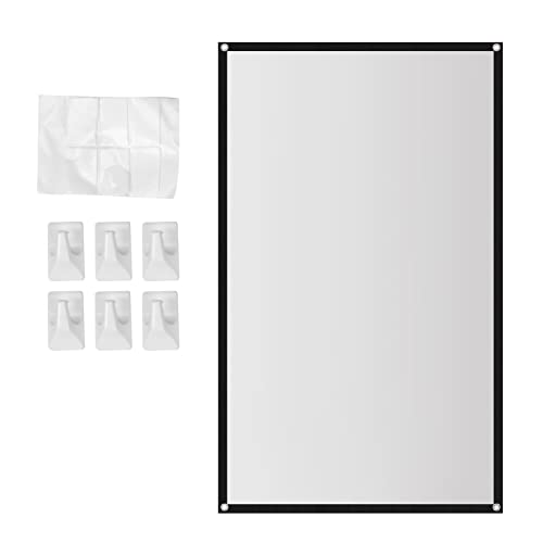 Kueohse Tragbare Projektionswand für Heimkino HD Foldable Anti-Crease (60) von Kueohse