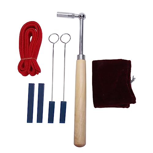 Kueohse Tragbarer Trolley, Jujube-Klavierstimmer, Stimmgerät, Dämpferset, Werkzeugkasten, Dämpferhammer, DIY-Set Kueohse Tragbarer Trolley, Jujube-Klavierstimmer, Stimmgerät, Dämpferset, Werkzeugkasten, Dämpferhammer, DIY-Set von Kueohse