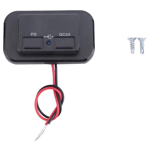 Kueohse USB+PD Autoladebuchse 12V/24V USB Ladeverteiler Steckdose Netzteil für Motorrad -Truck ATV Boot Auto Wohnmobil Kueohse USB+PD Autoladebuchse 12V/24V USB Ladeverteiler Steckdose Netzteil für Motorrad -Truck ATV Boot Auto Wohnmobil von Kueohse
