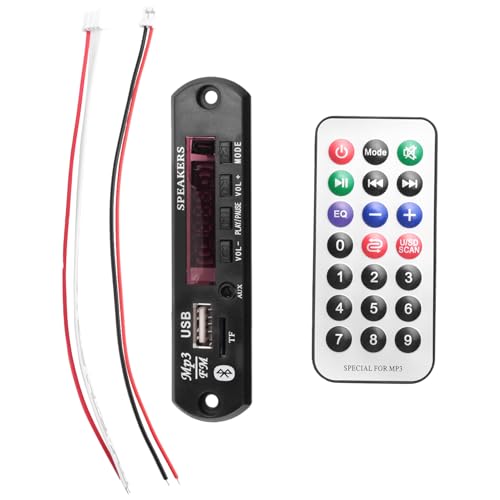 Kueohse USB MP3 Bluetooth 12V MP3 WMA Decoder Board Audio FM AUX USB TF Radio für Auto Remote Musik Lautsprecher Kueohse USB MP3 Bluetooth 12V MP3 WMA Decoder Board Audio FM AUX USB TF Radio für Auto Remote Musik Lautsprecher von Kueohse