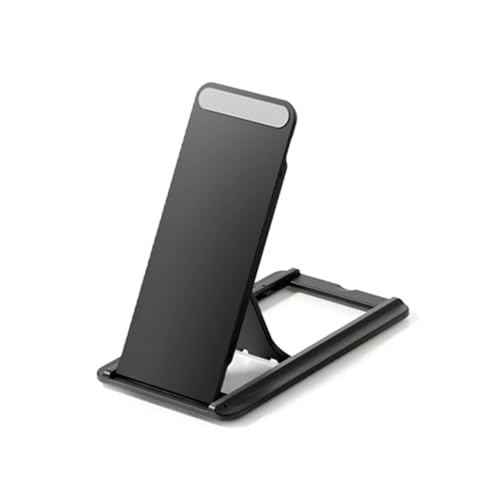 Kueohse Universeller Tablet-Ständer, Faltbar, Tragbar, Selbstklebende Tablet-Halterung für Den Schreibtisch, E-Reader-Halterung, Tablet-Halter, Schwarz Kueohse Universeller Tablet-Ständer, Faltbar, Tragbar, Selbstklebende Tablet-Halterung für Den Schreibtisch, E-Reader-Halterung, Tablet-Halter, Schwarz von Kueohse