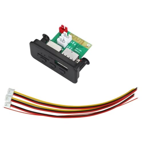 Kueohse Upgrade Bluetooth 5.0 Autoradio MP3-Player 5 V 12 V WMA-Decoderboard Audiomodul FM TF USB 3,5 mm AUX für Autos Schwarz Kueohse Upgrade Bluetooth 5.0 Autoradio MP3-Player 5 V 12 V WMA-Decoderboard Audiomodul FM TF USB 3,5 mm AUX für Autos Schwarz von Kueohse