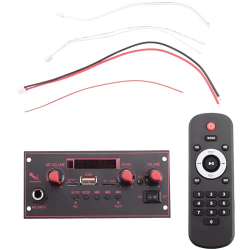 Kueohse Verstärkerplatine 2 X 10 W Bluetooth MP3-Dekodierungsplatine Trolley Audio-Player Auto Bluetooth- Teile Zubehör A von Kueohse