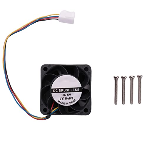 Kueohse für Nano KüHlung LüFter 5 V, 4PIN RüCkwäRtssicherung, PWM Geschwindigkeit Einstellung, KüHlung Luft Kueohse für Nano KüHlung LüFter 5 V, 4PIN RüCkwäRtssicherung, PWM Geschwindigkeit Einstellung, KüHlung Luft von Kueohse