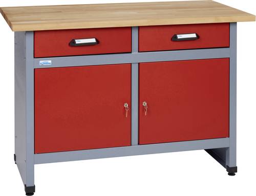 Küpper 12052 Werkbank rot (B x H x T) 1200 x 840 x 600mm von Küpper