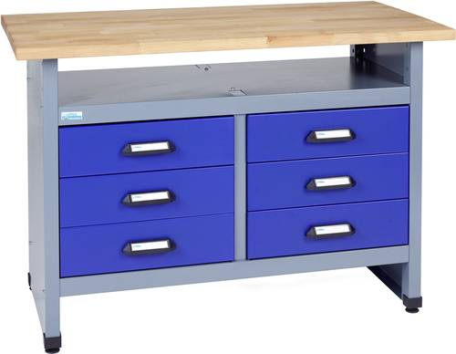 Küpper 12117 Werkbank ultramarinblau (B x H x T) 1200 x 840 x 600mm von Küpper