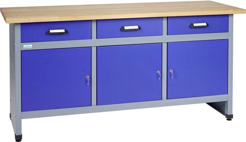 Küpper 12157 Werkbank ultramarinblau (B x H x T) 1700 x 840 x 600mm von Küpper