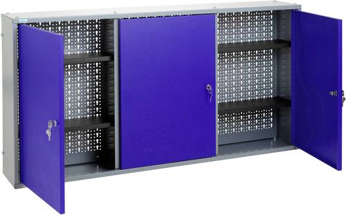 Küpper 70097 Werkzeug-Hängeschrank (L x B x H) 190 x 1200 x 600mm Blau, Silber von Küpper