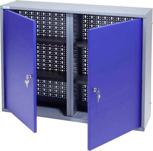 Küpper 70127 Werkzeug-Hängeschrank (B x H x T) 80 x 60 x 19cm Blau, Silber von Küpper