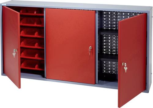 Küpper 70192 Werkzeug-Hängeschrank (B x H x T) 120 x 60 x 19cm Rot, Silber von Küpper