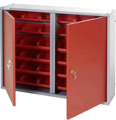 Küpper 70222 Werkzeug-Hängeschrank (B x H x T) 80 x 60 x 19cm Rot, Silber von Küpper