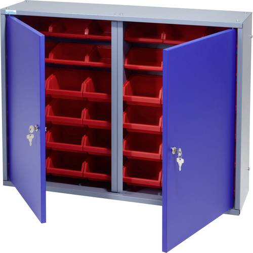 Küpper 70227 Werkzeug-Hängeschrank (B x H x T) 80 x 60 x 19cm Blau, Silber von Küpper