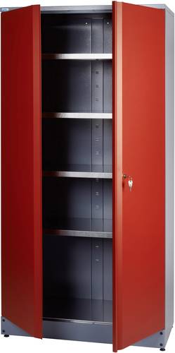 Küpper 70292 Werkzeug-Hochschrank (B x H x T) 91 x 180 x 45cm Rot, Silber von Küpper