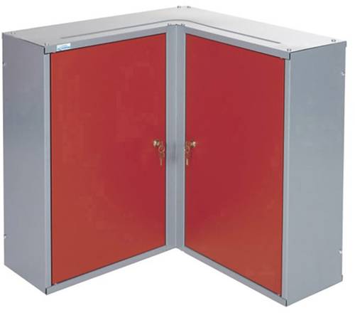 Küpper 70372 Werkzeug-Hängeschrank (B x H x T) 60 x 60 x 19cm Rot, Silber von Küpper