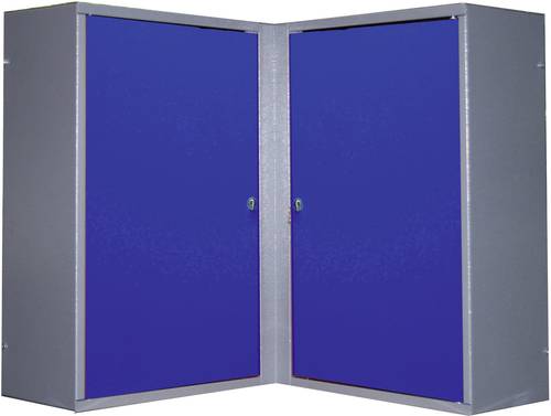 Küpper 70377 Werkzeug-Hängeschrank (L x B x H) 60 x 60 x 60cm Blau, Silber von Küpper