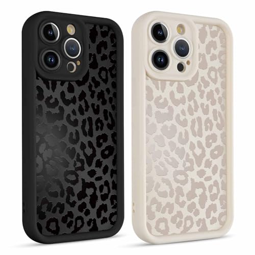 Kueqeay 2 Stück Hülle für iPhone 14 Pro 6,1", Handyhülle mit Aesthetic Muster Design Matte Schutzhülle,Ultra Weich Silikon Dünn TPU Case Stoßfest Kratzfest Bumper Cover, Leopard 2 Kueqeay 2 Stück Hülle für iPhone 14 Pro 6,1", Handyhülle mit Aesthetic Muster Design Matte Schutzhülle,Ultra Weich Silikon Dünn TPU Case Stoßfest Kratzfest Bumper Cover, Leopard 2 von Kueqeay