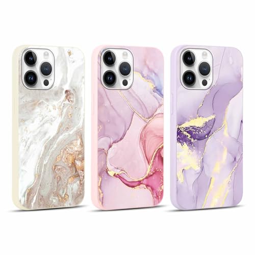 Kueqeay 3 Stück Handyhülle Matte für iPhone 15 Pro Hülle 6,1”, Aesthetic Marmor Muster Design Beige Schutzhülle Ultra Weich Silikon Dünn TPU Case Stoßfest Kratzfest Bumper Cover, 02 Kueqeay 3 Stück Handyhülle Matte für iPhone 15 Pro Hülle 6,1”, Aesthetic Marmor Muster Design Beige Schutzhülle Ultra Weich Silikon Dünn TPU Case Stoßfest Kratzfest Bumper Cover, 02 von Kueqeay