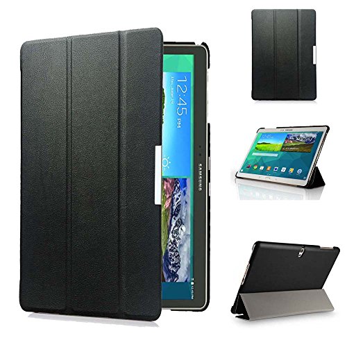 Kuesn Schutzhülle für Samsung Galaxy Tab S 26,7 cm (10,5 Zoll), ultradünn, Smart Cover, 3 Folio-Klapphülle mit Standfunktion, für SM-T800 SM T805C Tab S 10,5 Zoll (26,7 cm), automatischer Schlafmodus von Kuesn