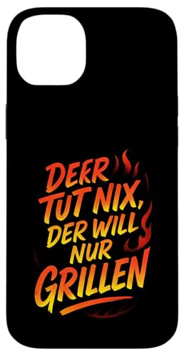 Der Tut Nix, Der Will Nur Grillen - Gasgrill Hülle für iPhone 14 Plus Der Tut Nix, Der Will Nur Grillen - Gasgrill Hülle für iPhone 14 Plus von Kugelgrill Grillmeister Grillparty Grillabend
