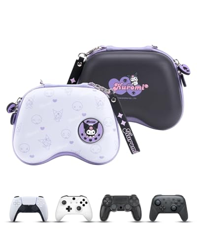 Kuitmor Controller-Schutzhülle, tragbare Reise-Tragetasche, Hartschalen-Aufbewahrungshülle passend für PS4, PS5, NS Pro, Xbox mit Innentasche für Datenkabel und Zubehör Kuitmor Controller-Schutzhülle, tragbare Reise-Tragetasche, Hartschalen-Aufbewahrungshülle passend für PS4, PS5, NS Pro, Xbox mit Innentasche für Datenkabel und Zubehör von Kuitmor