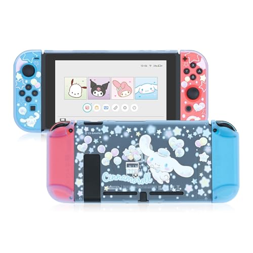 Kuitmor Schutzhülle für Switch, andockbare, transparente, Harte Schutzhülle, Switch-Abdeckung mit Kratz- und abriebfestem Design – Balloon Shop (für Switch 2017) Kuitmor Schutzhülle für Switch, andockbare, transparente, Harte Schutzhülle, Switch-Abdeckung mit Kratz- und abriebfestem Design – Balloon Shop (für Switch 2017) von Kuitmor