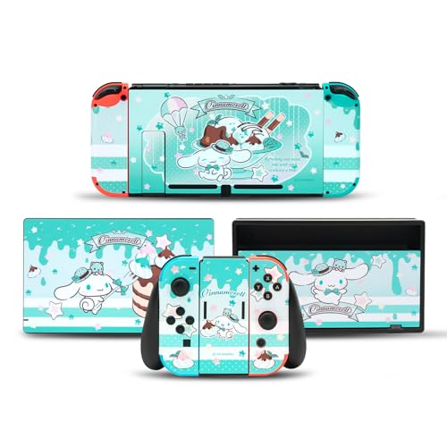 Kuitmor Skin Stickers Compatible with Switch, Anime Vinyl Decal, Switch Full Wrap Protective Skin Original-Controller Film Sticker - DEG (für Switch 2017) Kuitmor Skin Stickers Compatible with Switch, Anime Vinyl Decal, Switch Full Wrap Protective Skin Original-Controller Film Sticker - DEG (für Switch 2017) von Kuitmor