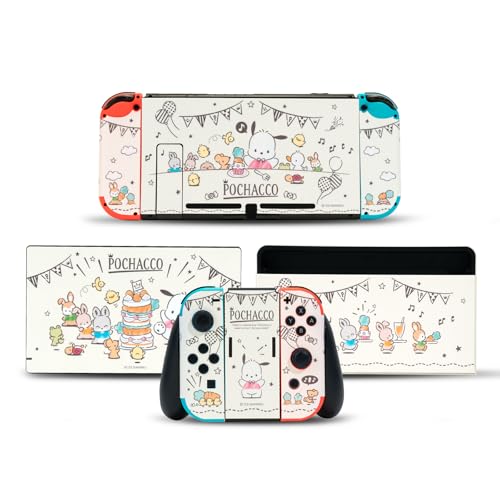 Kuitmor Skin Stickers Compatible with Switch, Anime Vinyl Decal, Switch Full Wrap Protective Skin Original-Controller Film Sticker - PQG Party Kuitmor Skin Stickers Compatible with Switch, Anime Vinyl Decal, Switch Full Wrap Protective Skin Original-Controller Film Sticker - PQG Party von Kuitmor