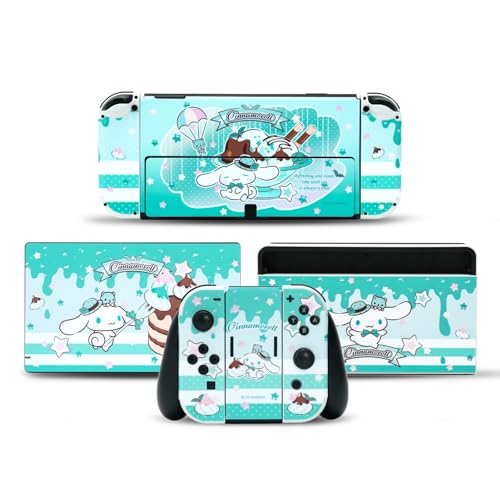 Kuitmor Skin Stickers Compatible with Switch, Anime Vinyl Decal, Switch Full Wrap Protective Skin Original-Controller Film Sticker - DEG (für Switch OLED) Kuitmor Skin Stickers Compatible with Switch, Anime Vinyl Decal, Switch Full Wrap Protective Skin Original-Controller Film Sticker - DEG (für Switch OLED) von Kuitmor