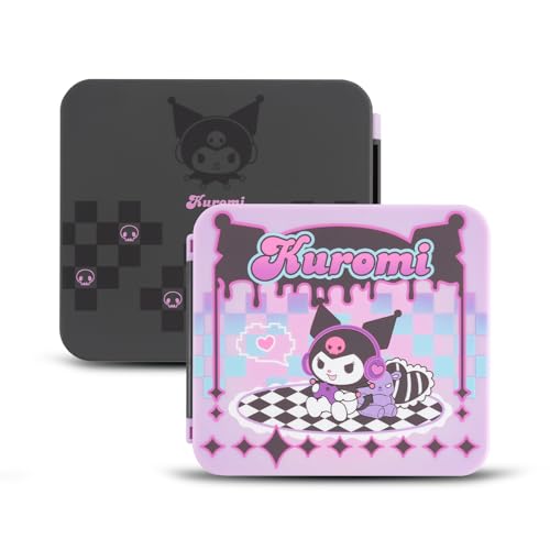 Kuitmor Spielkartenhülle für Switch, tragbarer Switch-Spielkartenhalter, Kawaii-Kassettenhülle mit 12 Steckplätzen für Switch-Spielkarten und TF-Karten (Lila) Kuitmor Spielkartenhülle für Switch, tragbarer Switch-Spielkartenhalter, Kawaii-Kassettenhülle mit 12 Steckplätzen für Switch-Spielkarten und TF-Karten (Lila) von Kuitmor