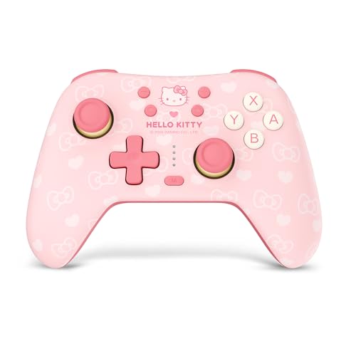 Kuitmor Wireless Controller für PC/Linux/Switch/iOS/Android, Ein-Tasten-Pairing Aufweck-Bluetooth-Controller, 1000mAh Akku, 6-Achsen-Bewegung, Linearmotor Gaming-Controller - HLK Kuitmor Wireless Controller für PC/Linux/Switch/iOS/Android, Ein-Tasten-Pairing Aufweck-Bluetooth-Controller, 1000mAh Akku, 6-Achsen-Bewegung, Linearmotor Gaming-Controller - HLK von Kuitmor