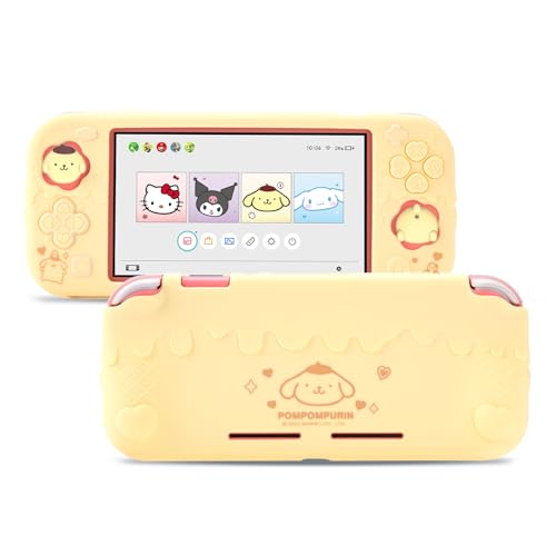Schutzhülle für Switch Lite, Kawaii Switch Cover, Kratzfeste weiche Silikon-Schutzhülle für Switch Lite 2019 mit 2 Daumengriffkappen - BDG Schutzhülle für Switch Lite, Kawaii Switch Cover, Kratzfeste weiche Silikon-Schutzhülle für Switch Lite 2019 mit 2 Daumengriffkappen - BDG von Kuitmor