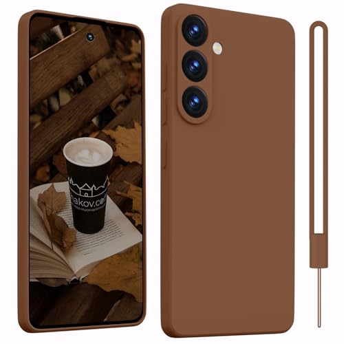 Kukiwhy Silikon Hülle für Samsung Galaxy A56 mit Lanyard,Microfiber-Innenfutter Handyhülle für Samsung A56 Dünn Rundumschutz mit Stoßfeste Kratzfeste Schutzhülle für Samsung Galaxy A56 Braun Kukiwhy Silikon Hülle für Samsung Galaxy A56 mit Lanyard,Microfiber-Innenfutter Handyhülle für Samsung A56 Dünn Rundumschutz mit Stoßfeste Kratzfeste Schutzhülle für Samsung Galaxy A56 Braun von Kukiwhy