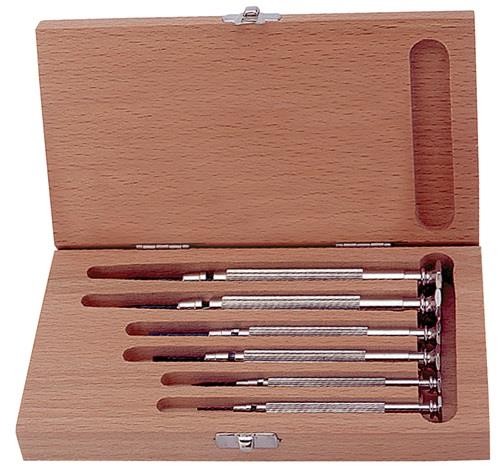 Kukko Feinmechanikerschraubendrehersatz 250 6tlg.Schlitz/PH TURNUS 250-570 Kukko Feinmechanikerschraubendrehersatz 250 6tlg.Schlitz/PH TURNUS 250-570 von Kukko