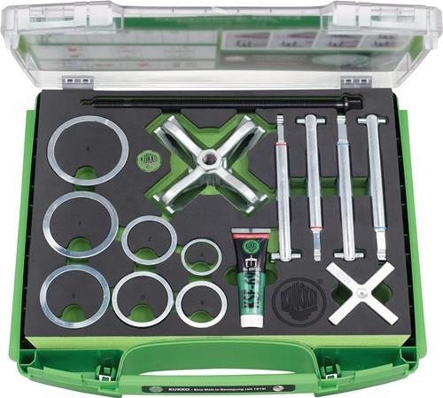 Kukko Kugellagerabziehersatz K-70 21tlg.Spannber.37-100mm K-70-B von Kukko