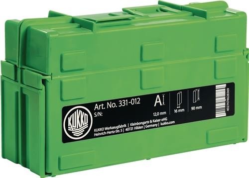 Kukko Schlagzahlensatz 328 9-tlg.Zahlen 0-9 Schrift-H.10mm in Ku.-Box 328-110 von Kukko