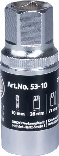 Kukko Stehbolzenausdreher 53-6 f.Bolzen-D.6mm Körper-D.25mm L.65mm Kukko Stehbolzenausdreher 53-6 f.Bolzen-D.6mm Körper-D.25mm L.65mm von Kukko