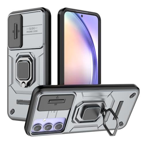 Kompatibel mit Samsung Galaxy A54 5G Stand Telefonhüllen Hülle ,Kompatibel mit Samsung Galaxy A54 5G SM-A546V SM-A546U1 SM-A546B SM-A546B/DS SM-A546E/DS Schutzhülle für Mobiltelefone Hülle Grey Kompatibel mit Samsung Galaxy A54 5G Stand Telefonhüllen Hülle ,Kompatibel mit Samsung Galaxy A54 5G SM-A546V SM-A546U1 SM-A546B SM-A546B/DS SM-A546E/DS Schutzhülle für Mobiltelefone Hülle Grey von Kukoufey