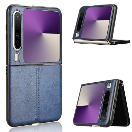 Kukoufey Handyhüllen, kompatibel mit Huawei Pura X, Retro-PU-Leder, ultradünn, stoßfest, kompatibel mit Huawei Pura X 5G VDE-AL10, Blau Kukoufey Handyhüllen, kompatibel mit Huawei Pura X, Retro-PU-Leder, ultradünn, stoßfest, kompatibel mit Huawei Pura X 5G VDE-AL10, Blau von Kukoufey