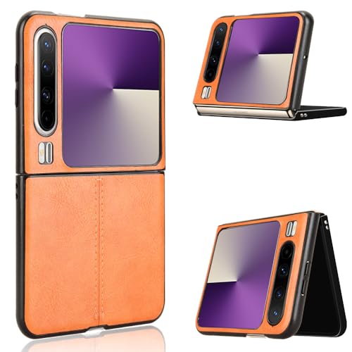 Kukoufey Handyhüllen, kompatibel mit Huawei Pura X, Retro-PU-Leder, ultradünn, stoßfest, kompatibel mit Huawei Pura X 5G VDE-AL10, Gelb Kukoufey Handyhüllen, kompatibel mit Huawei Pura X, Retro-PU-Leder, ultradünn, stoßfest, kompatibel mit Huawei Pura X 5G VDE-AL10, Gelb von Kukoufey