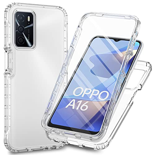 Kukoufey Hülle für Oppo A16 Stoßfest Schutzhülle,mit Eingebautem Schutzfolie Hülle für Oppo A16 CPH2269 CPH2275 / A54S 2021 CPH2273 / A53s 5G CPH2321 / A16S CPH2271 Hülle Transparent Kukoufey Hülle für Oppo A16 Stoßfest Schutzhülle,mit Eingebautem Schutzfolie Hülle für Oppo A16 CPH2269 CPH2275 / A54S 2021 CPH2273 / A53s 5G CPH2321 / A16S CPH2271 Hülle Transparent von Kukoufey